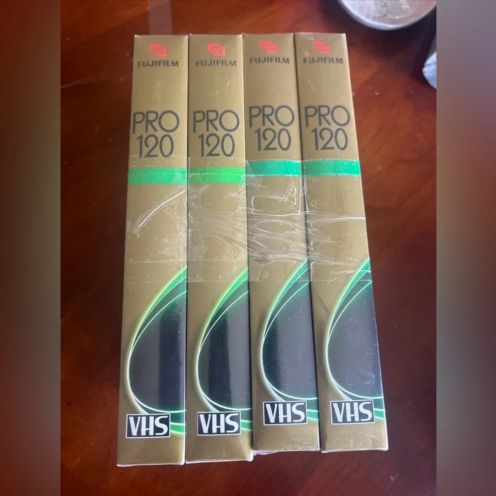 Fuji Pro Premium High Grade 120 Blank VHS Video Tape